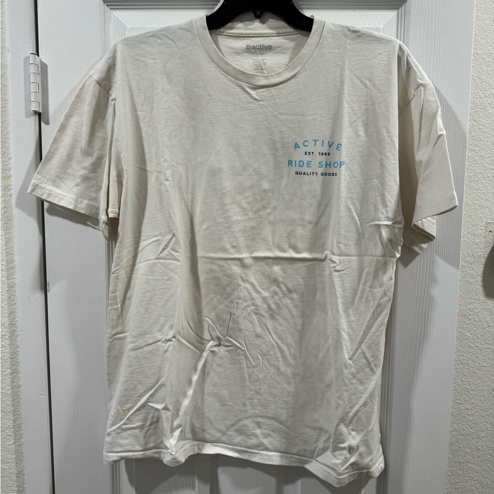 Active Ride Shop white t-shirt XL